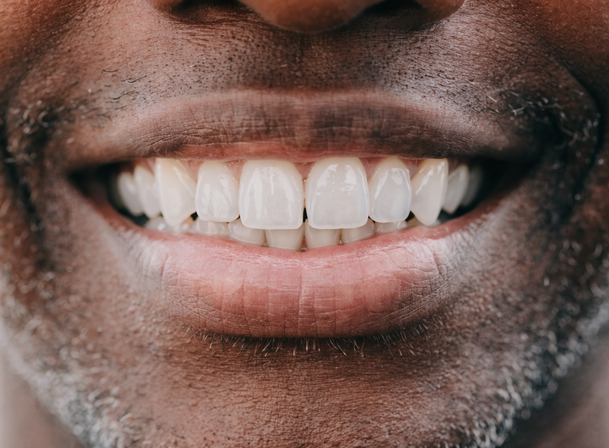 Implants & anterior restoration — after